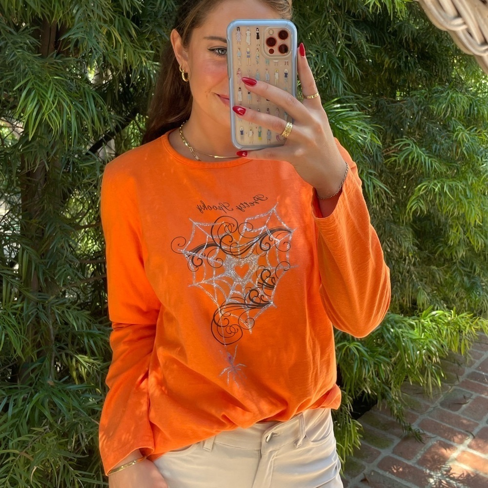 Pretty spooky Halloween shirt sz m